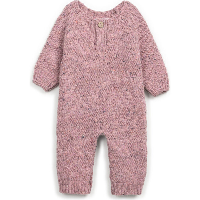 Knit Jumpsuit, Pink