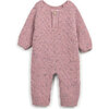 Knit Jumpsuit, Pink - Jumpsuits - 1 - thumbnail