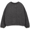 Knitted Sweater, Charcoal - Sweaters - 2