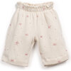 Jersey Trouser, Cream - Pants - 1 - thumbnail