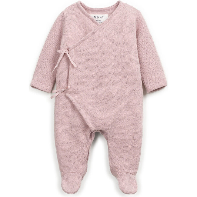 Kimono Jersey Footie, Pink