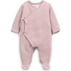 Kimono Jersey Footie, Pink - Jumpsuits - 1 - thumbnail