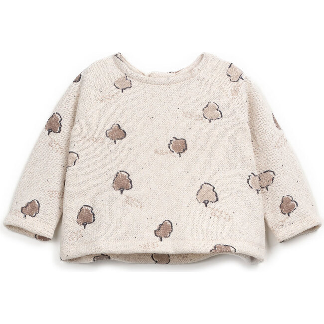Jersey Sweater, Tree Print