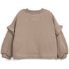 Jersey Sweatshirt, Mocha - Sweaters - 2