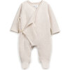 Kimono Jersey Footie, Cream - Jumpsuits - 2