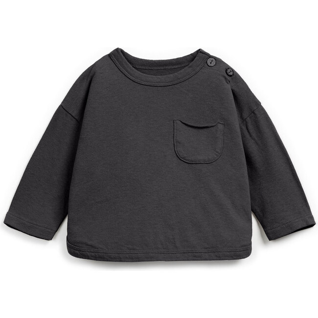 Jersey Long Sleeve T-Shirt, Grey