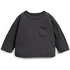 Jersey Long Sleeve T-Shirt, Grey - T-Shirts - 1 - thumbnail