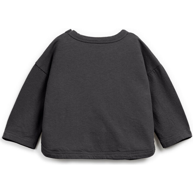 Jersey Long Sleeve T-Shirt, Grey - T-Shirts - 2