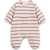 Jersey Jumpsuit, Raspberry Stripes - Jumpsuits - 1 - thumbnail