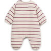 Jersey Jumpsuit, Raspberry Stripes - Jumpsuits - 2
