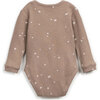 Ribbed Onesie, Tan - Onesies - 2