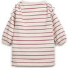 Jersey Dress, Raspberry Stripes - Dresses - 4