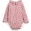 Ribbed Leopard Onesie, Pink - Onesies - 3