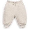Fleece Sweatpant, Cream - Pants - 1 - thumbnail