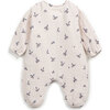 Gauze Kimono Jumpsuit, Floral Print - Jumpsuits - 2