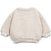 Fleece Sweatshirt, Cream - Sweaters - 2