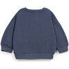Fleece Sweatshirt, Blue - Sweatshirts - 2