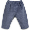 Corduroy Pants, Blue - Pants - 2