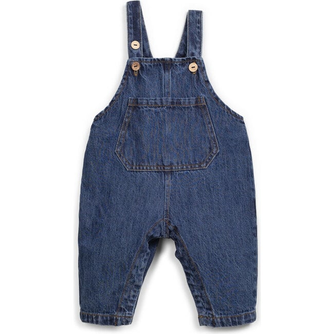 Denim Overalls, Blue