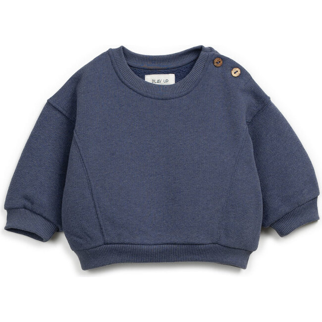 Baby Fleece Sweatshirt, Blue