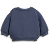 Baby Fleece Sweatshirt, Blue - Sweatshirts - 2