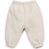 Baby Fleece Sweatpant, Cream - Pants - 2