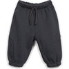 Baby Fleece Sweatpant, Charcoal - Pants - 1 - thumbnail