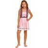 Valery Kids' Dress, Pink - Dresses - 1 - thumbnail