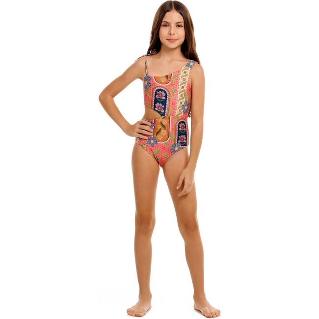 Savanna Kids’ One Piece Swimsuit, MULTICOLOR - One Pieces - 2
