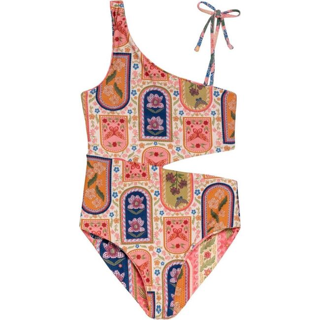 Savanna Kids’ One Piece Swimsuit, MULTICOLOR - One Pieces - 3