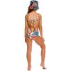 Zhanna Kids' Bikini Set, White/Red/Green - Two Pieces - 3