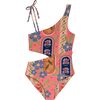 Savanna Kids’ One Piece Swimsuit, MULTICOLOR - One Pieces - 4