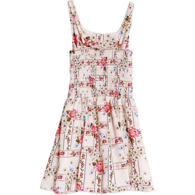 Nicolle Kids' Dress, White/Pink - Dresses - 4