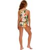 Nate Kids' One Piece Swimsuit, Green/Yellow/White - One Pieces - 3