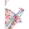 Lewis Kids' One Piece Swimsuit, White/Pink/Blue - One Pieces - 5