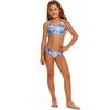 Dolce Kids' Bikini Set, Blue/White - Two Pieces - 1 - thumbnail
