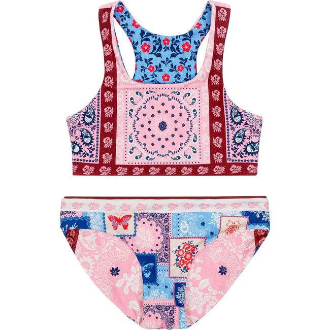 Gianna Kids' Bikini Set, Pink - Two Pieces - 2