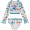 Caramel Kids’ Rashguard Set, MULTICOLOR - Two Pieces - 3