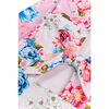 Cindy Kids' One Piece Swimsuit, White/Pink/Blue - One Pieces - 5