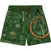 Alan Kids' Swim Trunks, Green - Swim Trunks - 2
