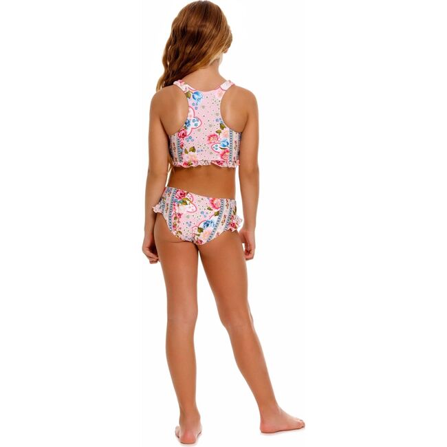 Aleida Kids' Bikini Set, Pink - Two Pieces - 2