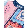 Alaya Kids' One Piece Swimsuit, Pink/Blue - One Pieces - 5