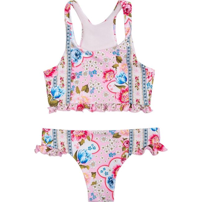 Aleida Kids' Bikini Set, Pink - Two Pieces - 3