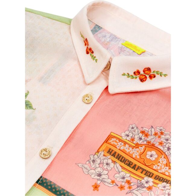 Clarabelle Kids' Shirt, White - Two Pieces - 6