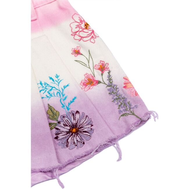 Amor Kids' Shorts, White/Purple - Shorts - 5