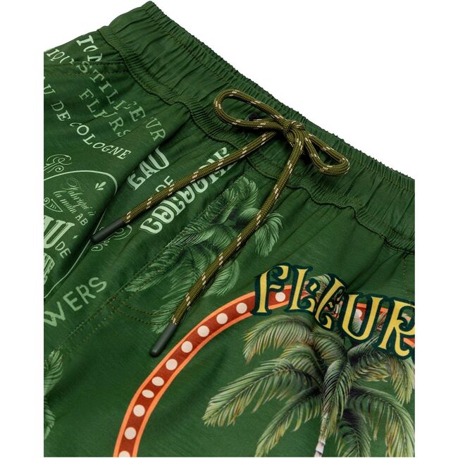 Alan Kids' Swim Trunks, Green - Swim Trunks - 6