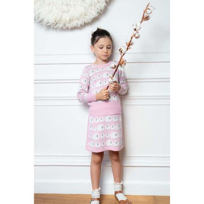 Little Bo Peep Skirt, Bubble Gum - Skirts - 3