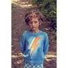 Lightning Bolt Jumper, Azure - Sweaters - 7