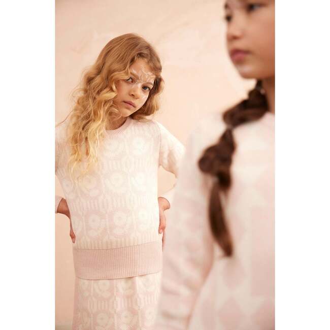 Flower Power Skirt, Blush - Skirts - 3