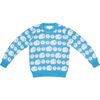 Flock of Sheep Sweater, Iceland Blue - Sweaters - 1 - thumbnail